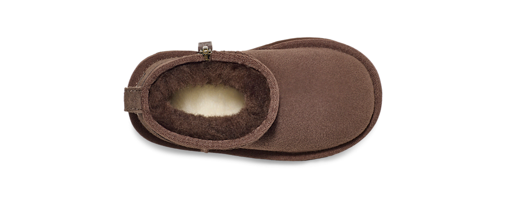 Toddler Sheepskin Mini Boot - Chestnut