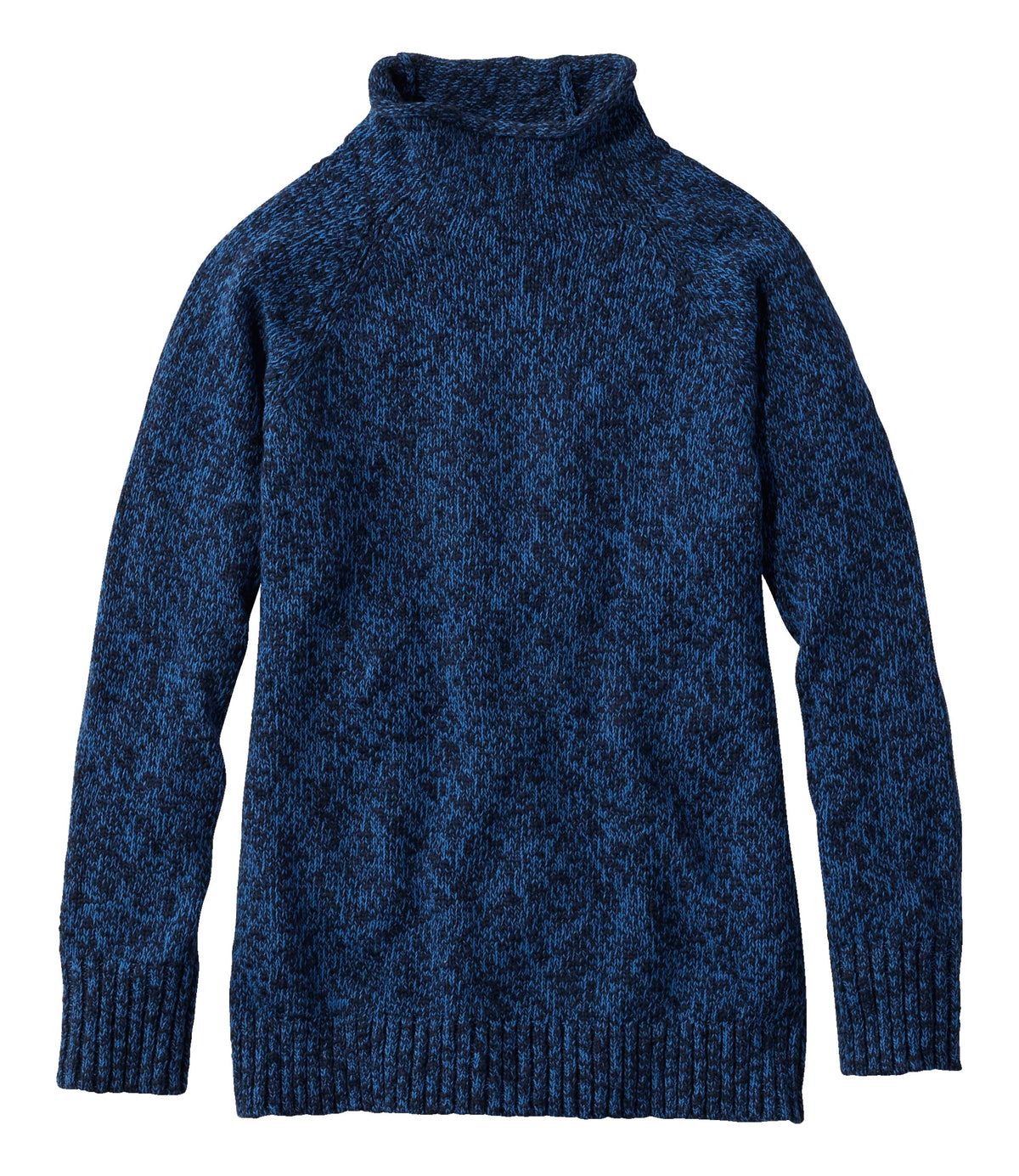 Women's Cotton Funnel Neck Pullover Sweater - Natural