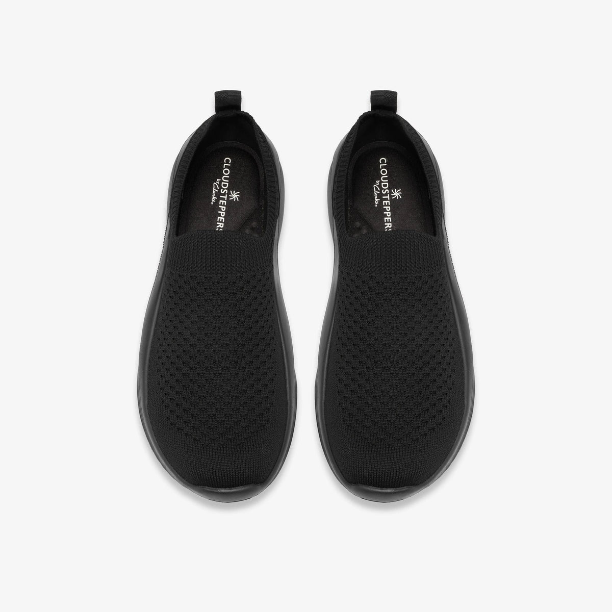 Women's Textile Walking Sneaker - Black
