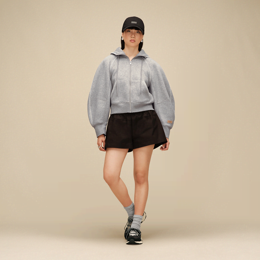 Women's Full-Zip Hoodie - Sand Heather