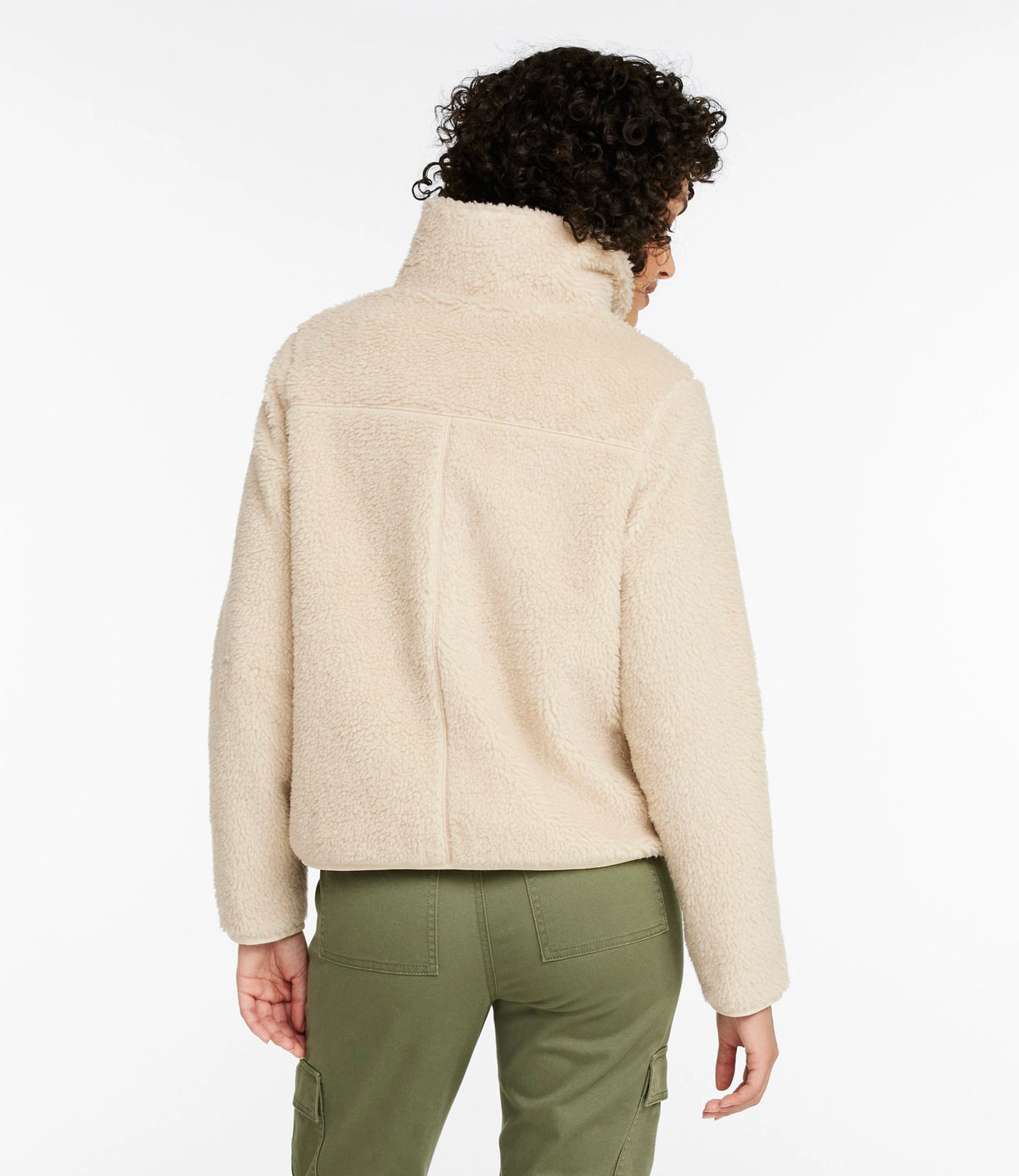 Women's Sherpa Fleece Jacket - Teal