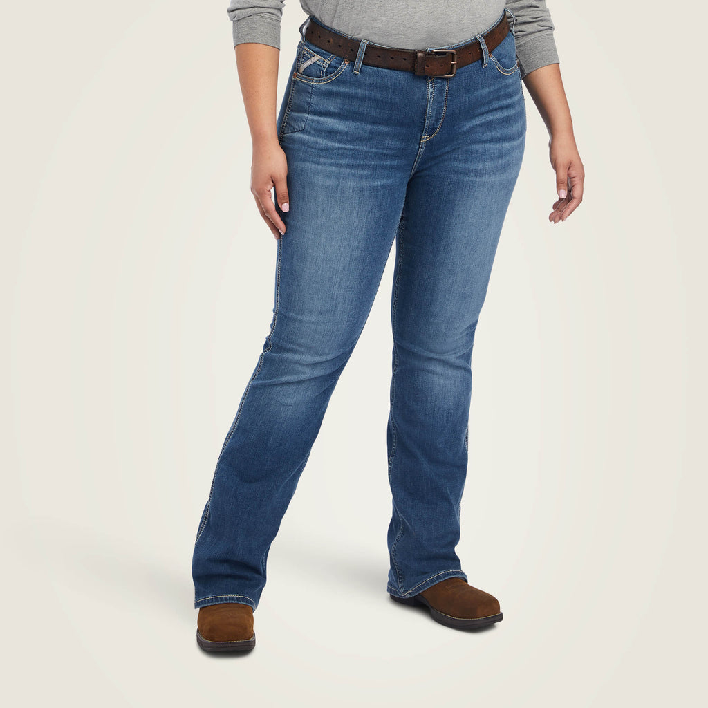 Women's Stretch Bootcut Work Jeans - Malibu