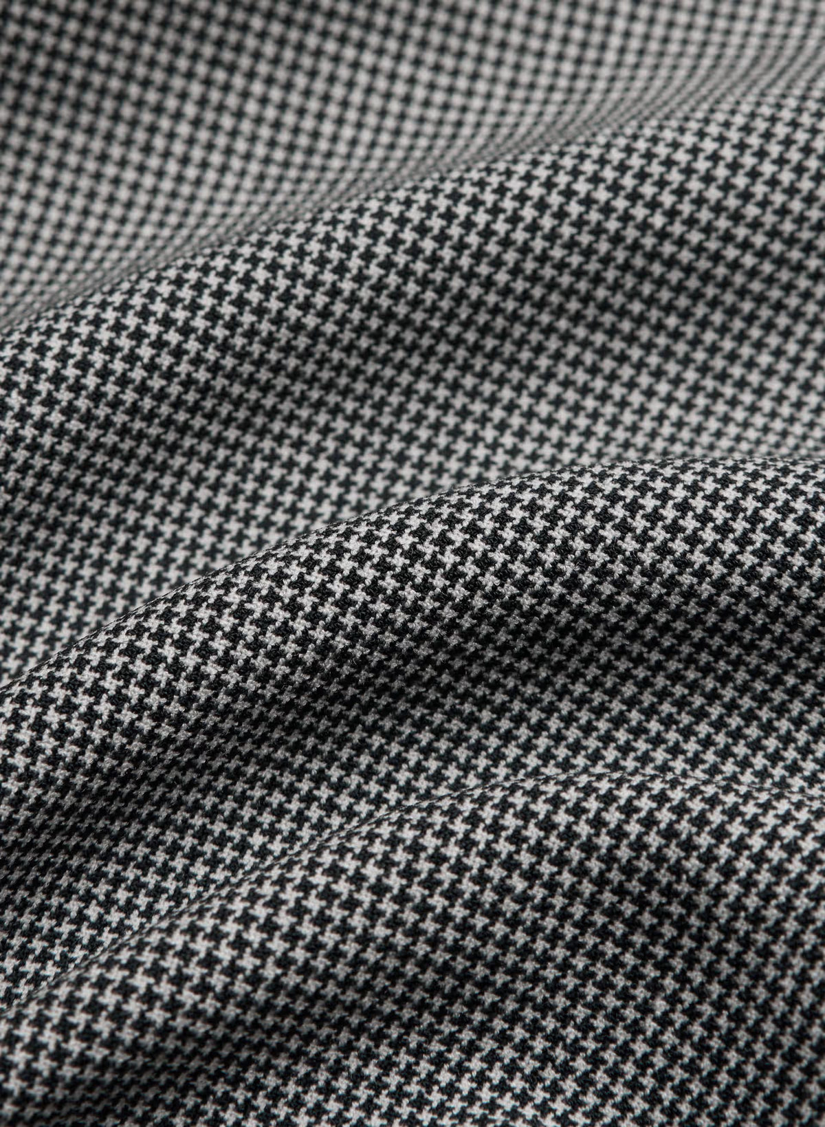 Single-Breasted Stretch Blazer - Brown Check