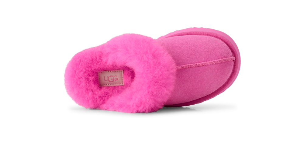 Kids' Suede Platform Slippers - Sand