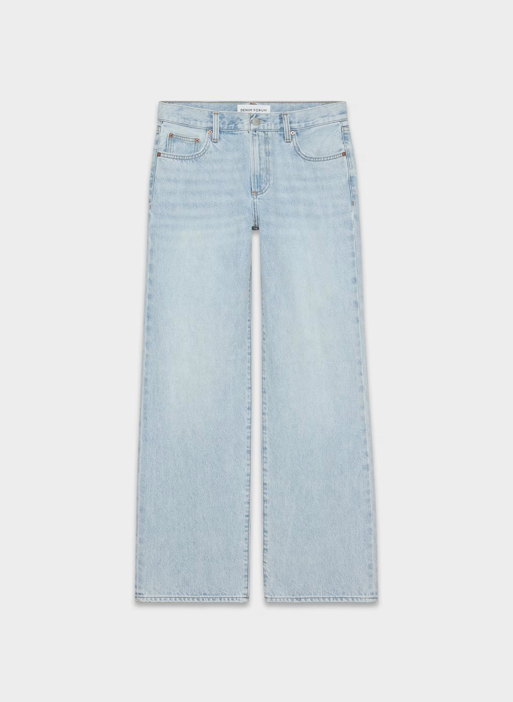 Low-Rise Wide-Leg Jeans - Dark Blue