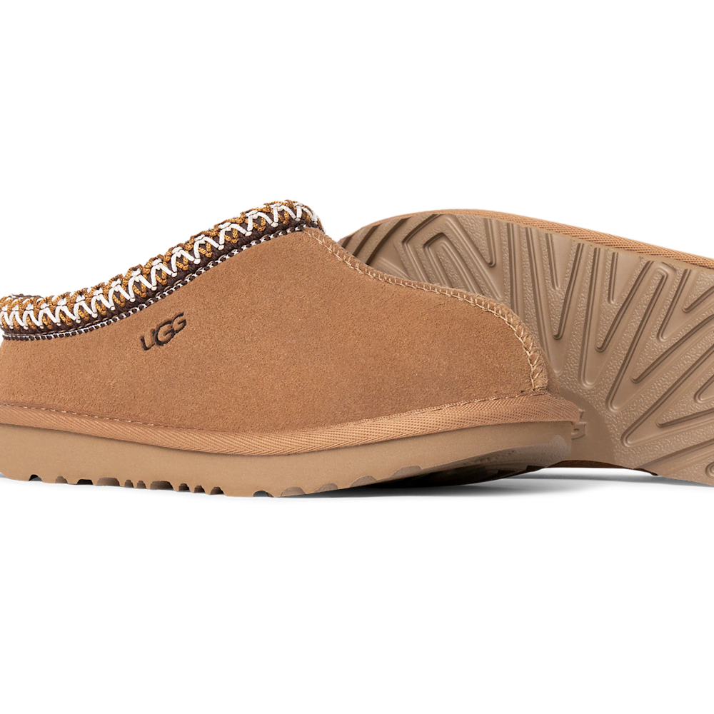 Kids' Suede Slip-On Slipper - Chestnut