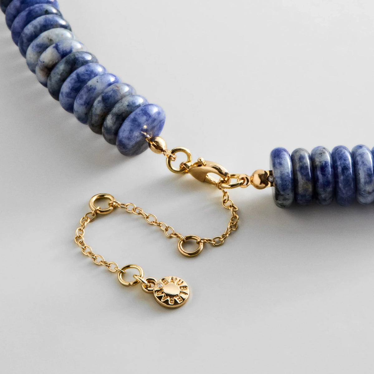 Lapis Beaded Necklace - 18mm