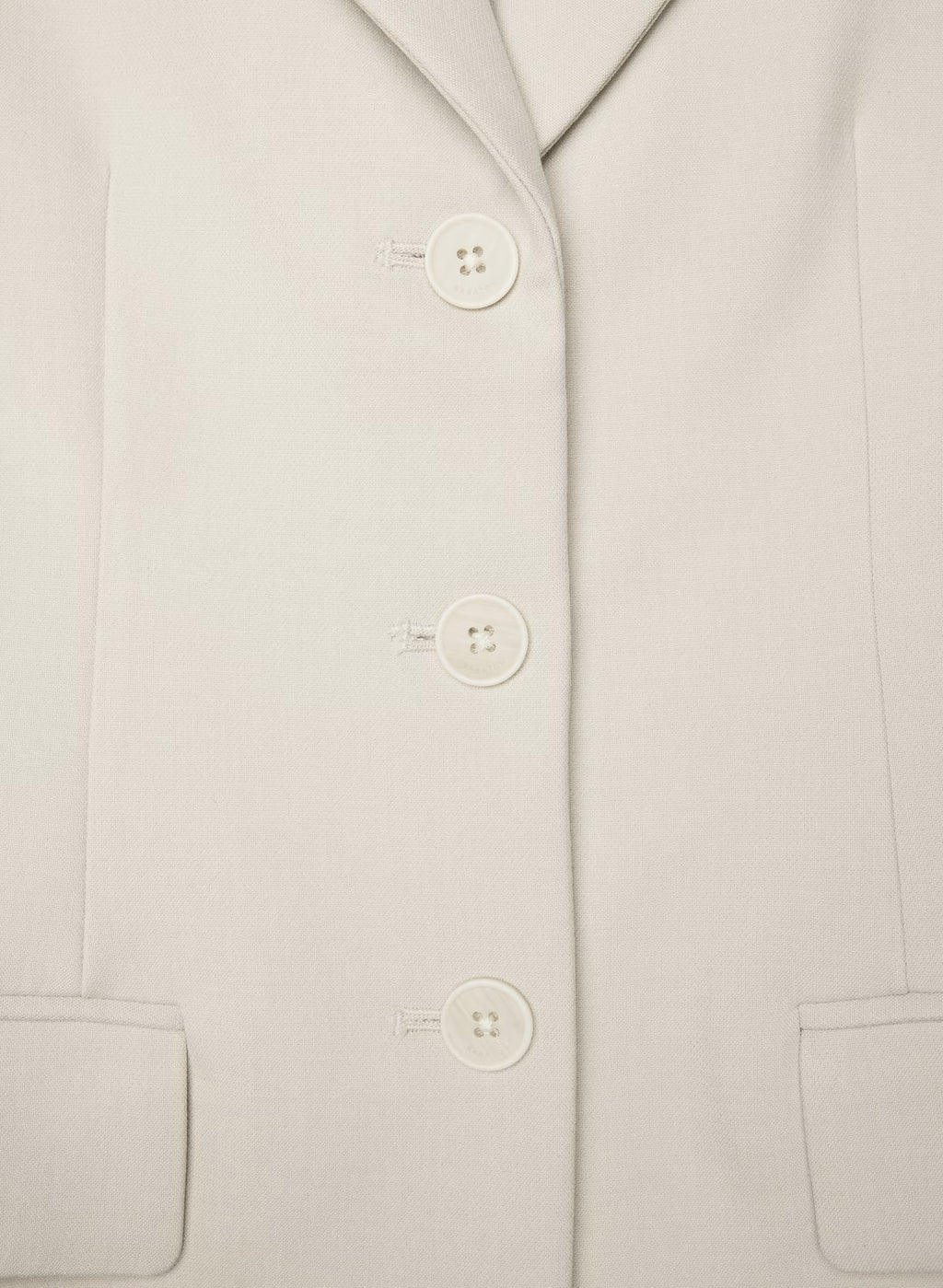 Single-Breasted Stretch Blazer - Brown Check