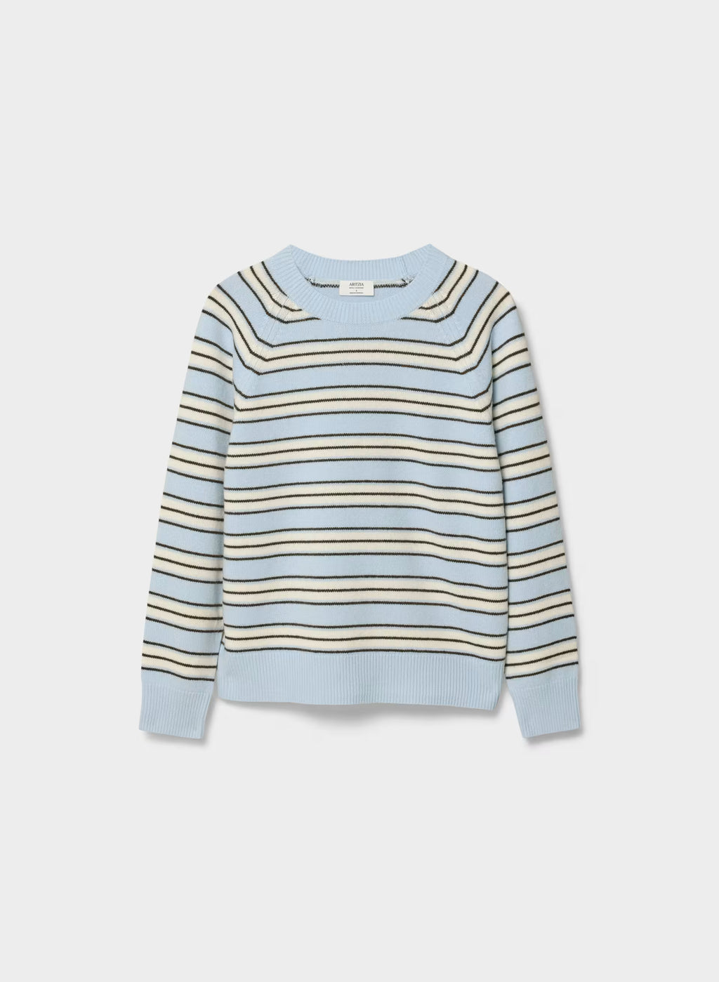 Wool Cashmere Raglan Sweater - Olive
