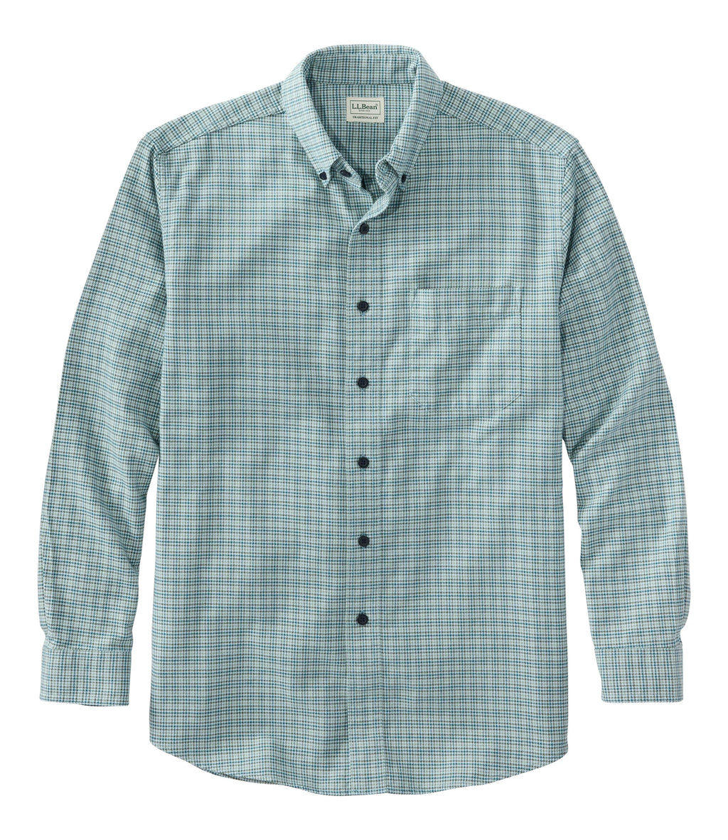 Men's Cotton Flannel Shirt - Charcoal