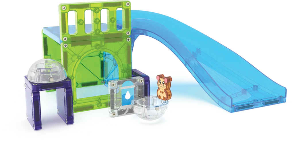 Magnetic Hamster Ball Building Set - 13 Pieces