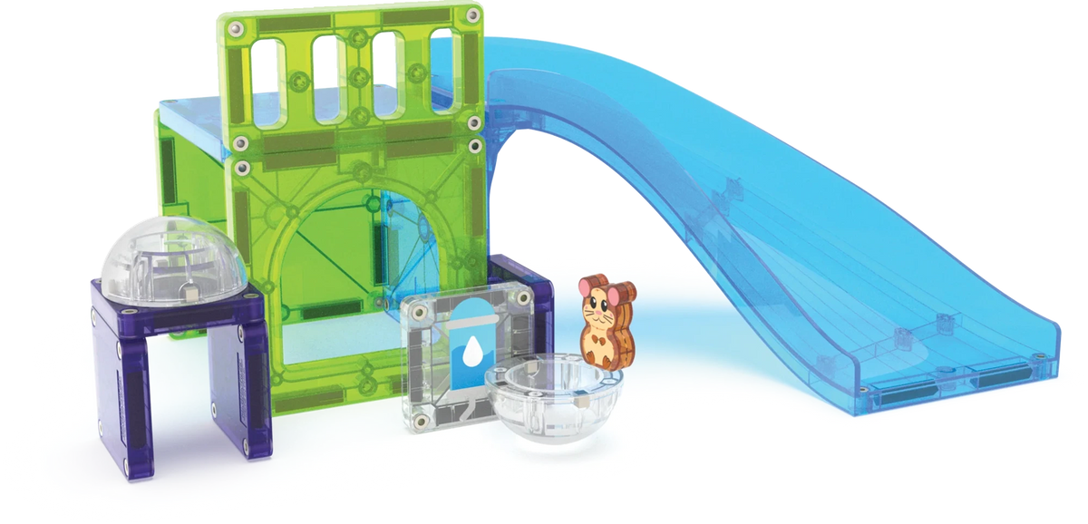Magnetic Hamster Ball Building Set - 13 Pieces