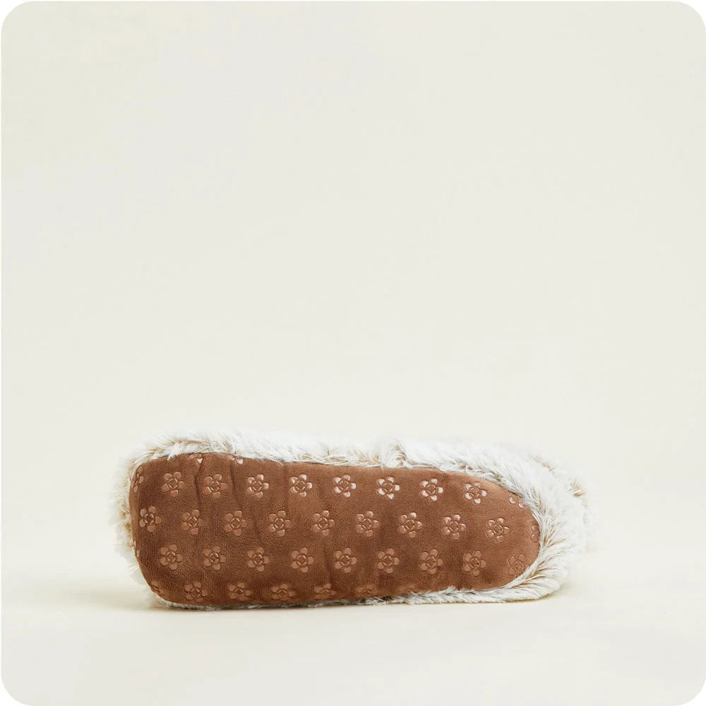Microwavable Lounge Boots - Brown