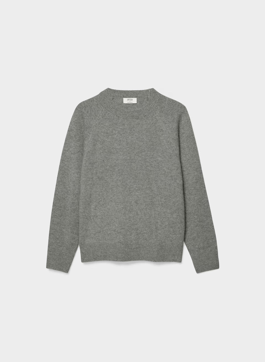 Wool Cashmere Raglan Sweater - Olive