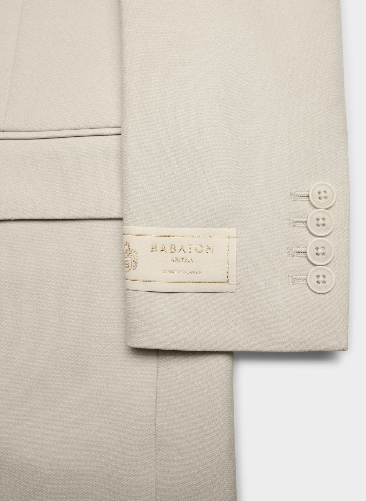 Single-Breasted Stretch Blazer - Check