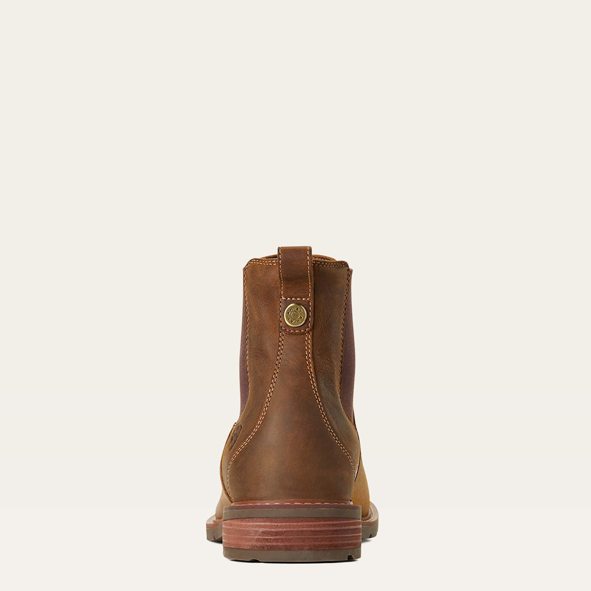 Waterproof Leather Chelsea Boot - Brown