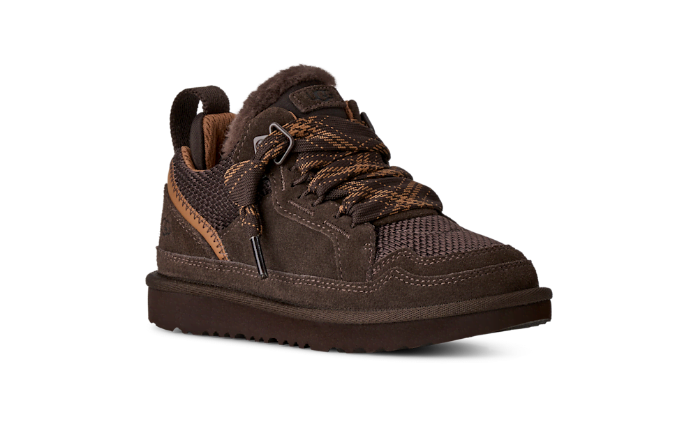 Kids' Suede Mesh Sneaker - Dusted Iris
