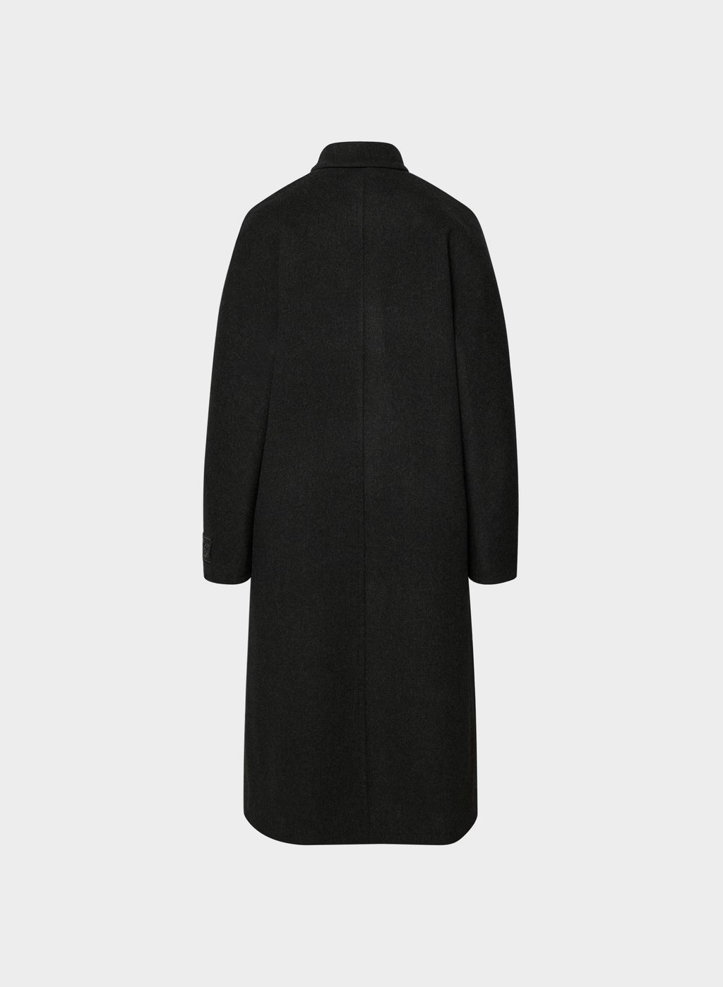 Double-Breasted Wool Cashmere Coat - Herringbone