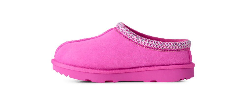 Kids' Suede Slip-On Slipper - Chestnut