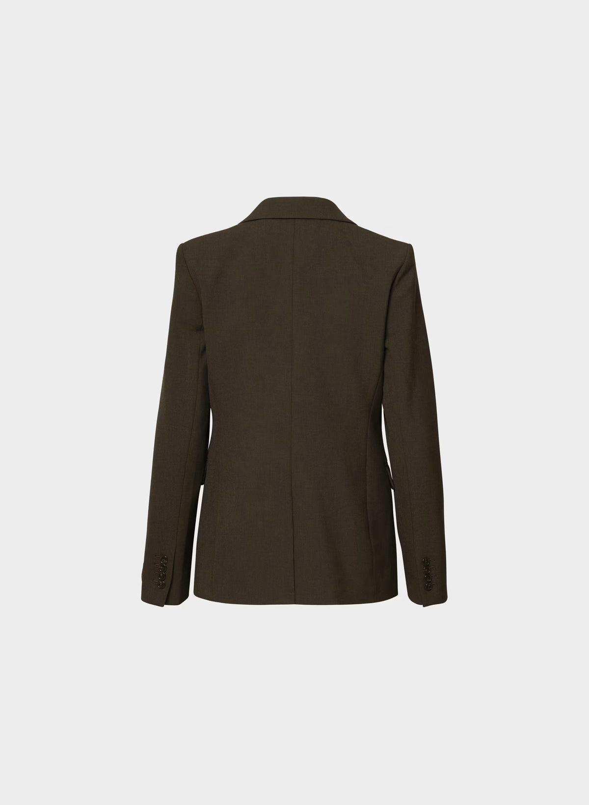 Single-Breasted Stretch Blazer - Check