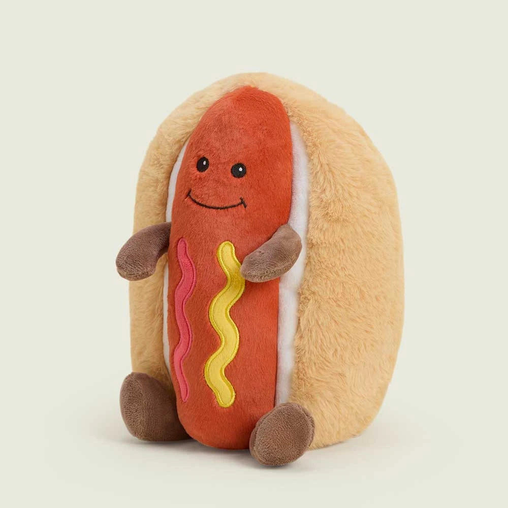 Hot Dog Microwavable Plush