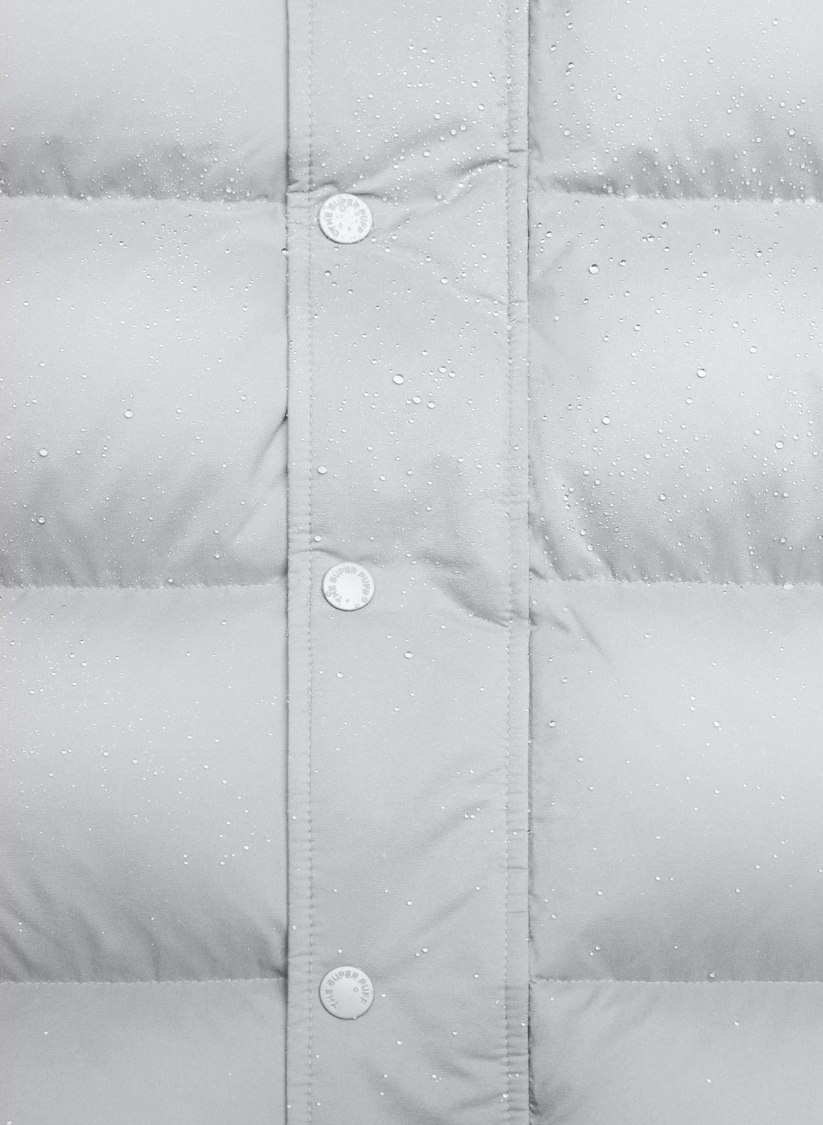 Long Down Puffer Jacket - Blue