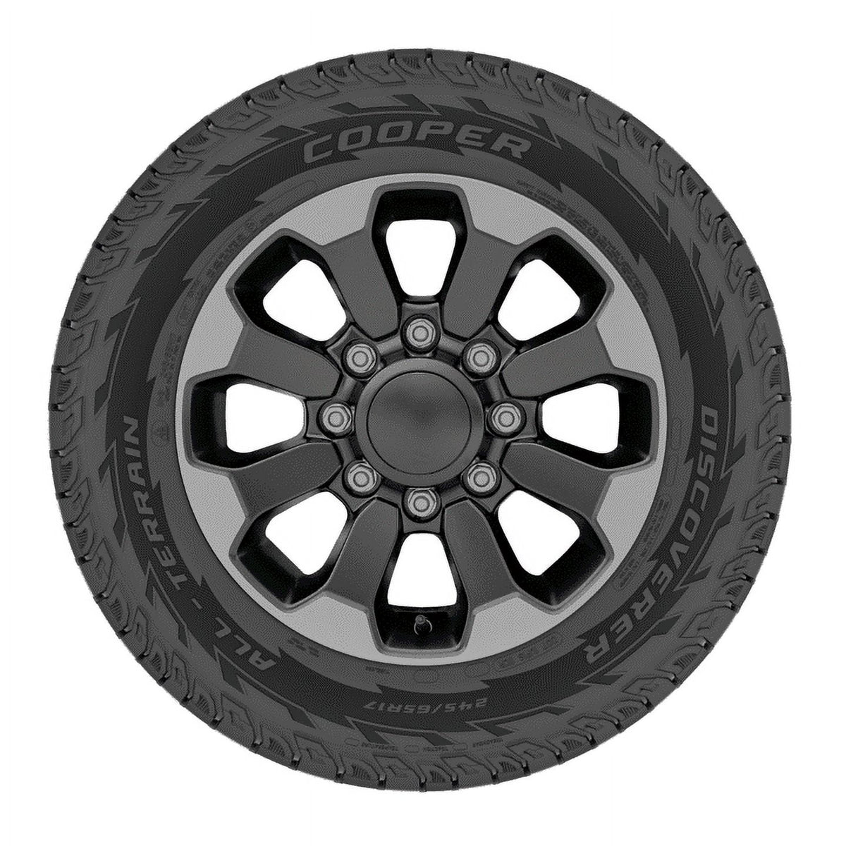 Cooper Discoverer All-Terrain 265/65R18 114T All-Terrain Tire Fits: 2014-18 Chevrolet Silverado 1500 LTZ, 2014-18 GMC Sierra 1500 SLE