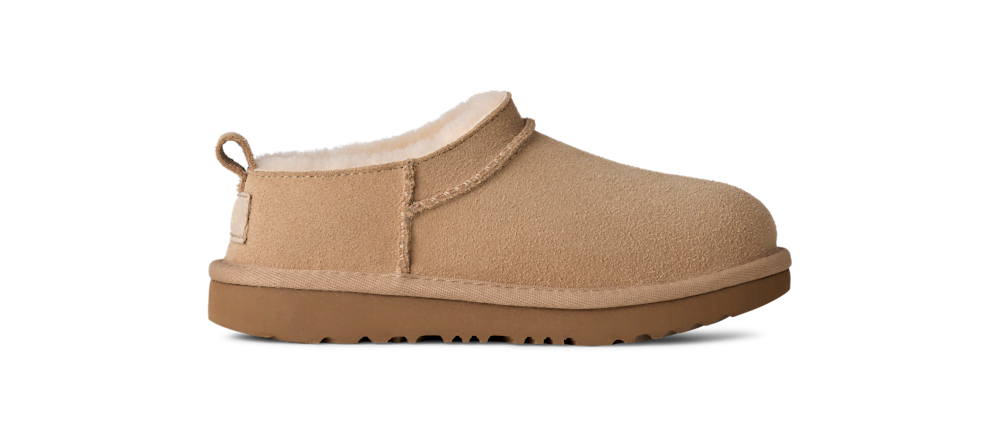 Kids' Water-Resistant Suede Ankle Boot - Sand