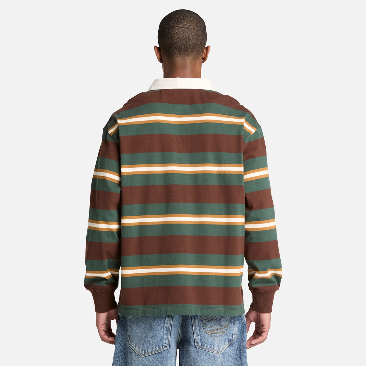 Men's Long-Sleeve Rugby Polo