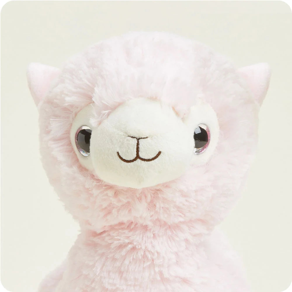 Microwavable Weighted Llama Plush - Pink