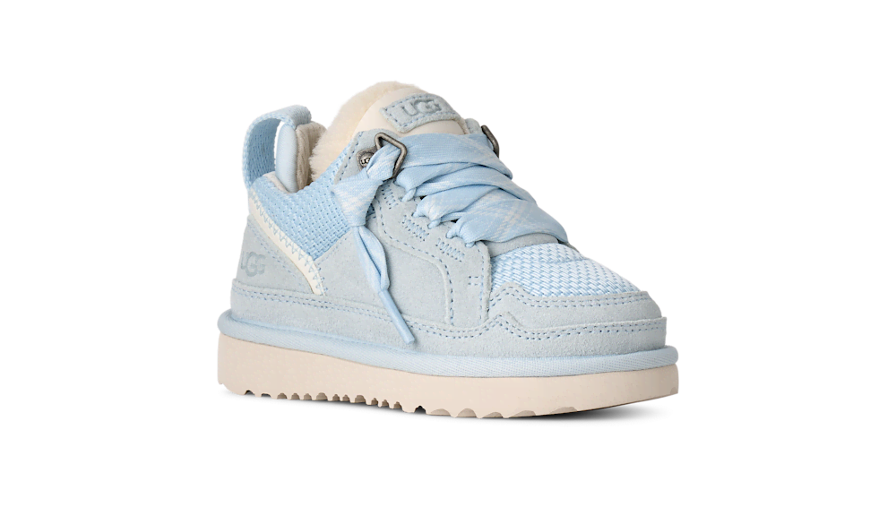 Toddler Suede and Mesh Sneaker - Brown