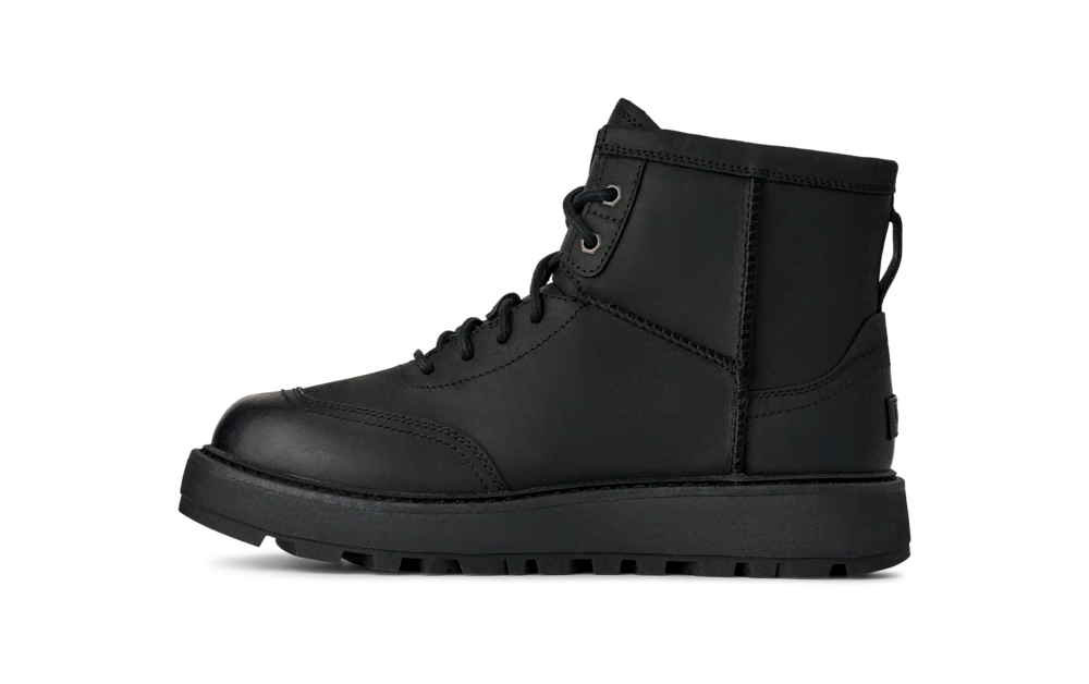 Men's Waterproof Leather Lace-Up Boot - Brown