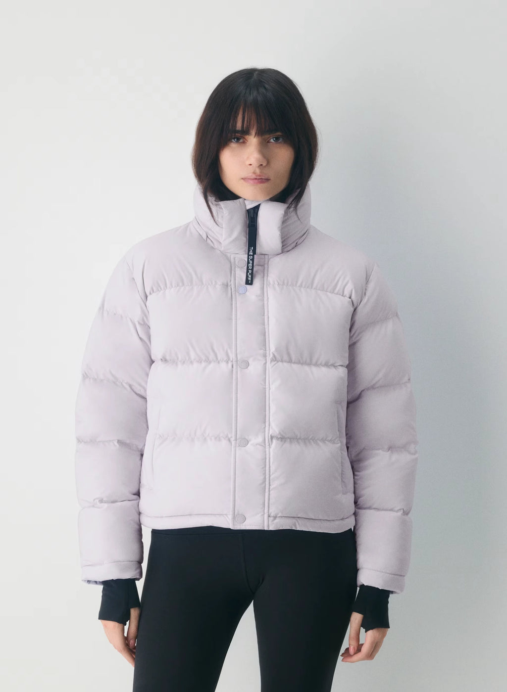 Short Down Puffer Jacket - Blue
