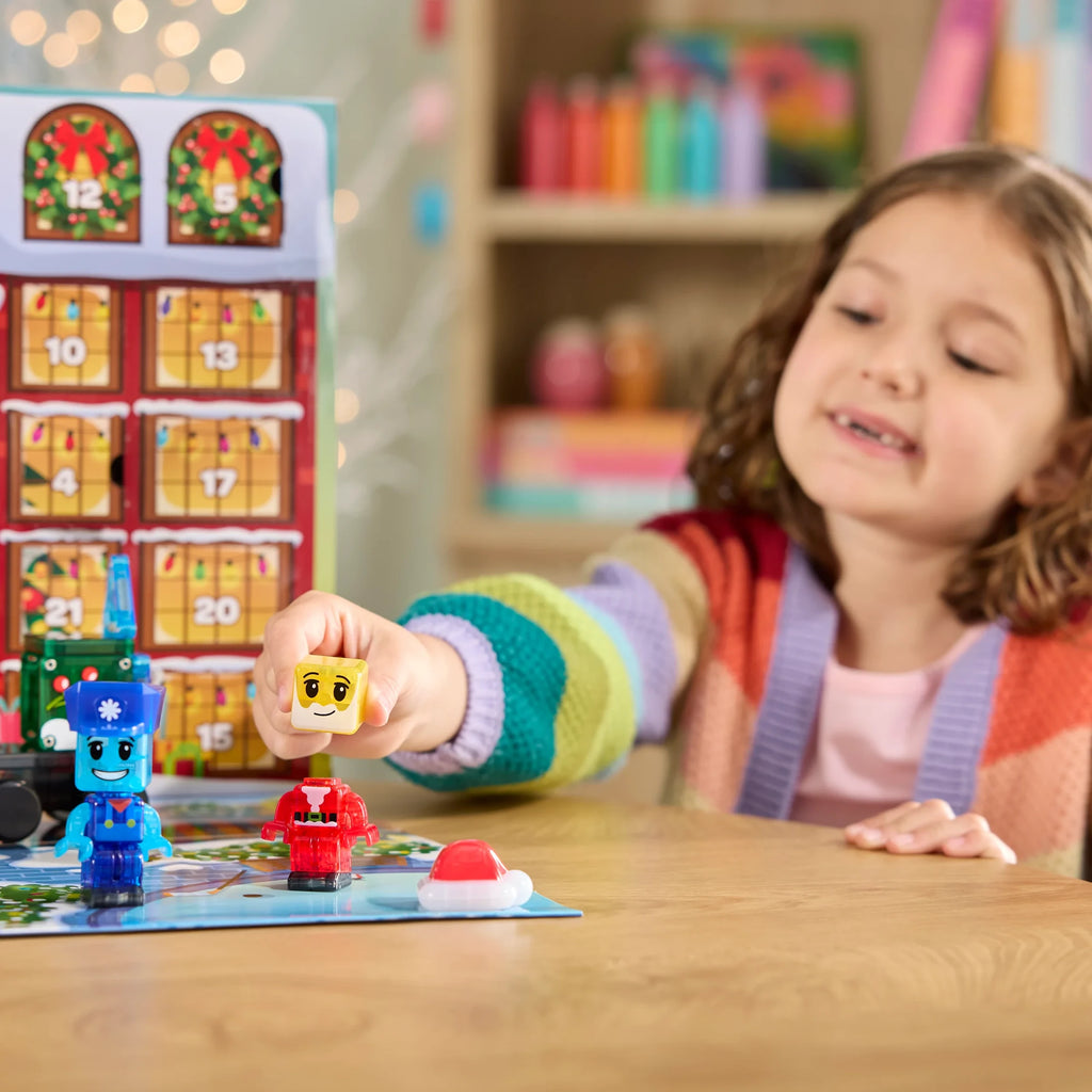 34-Piece Holiday Magnetic Building Calendar