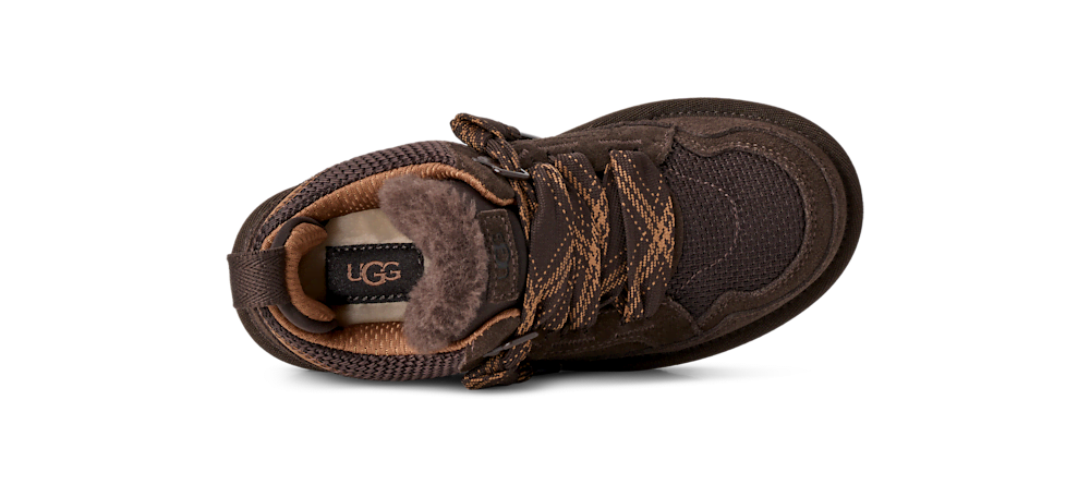 Kids' Suede Mesh Sneaker - Dusted Iris