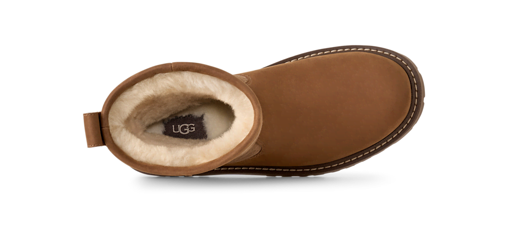 Men's Waterproof Nubuck Pull-On Boot - Cocoa