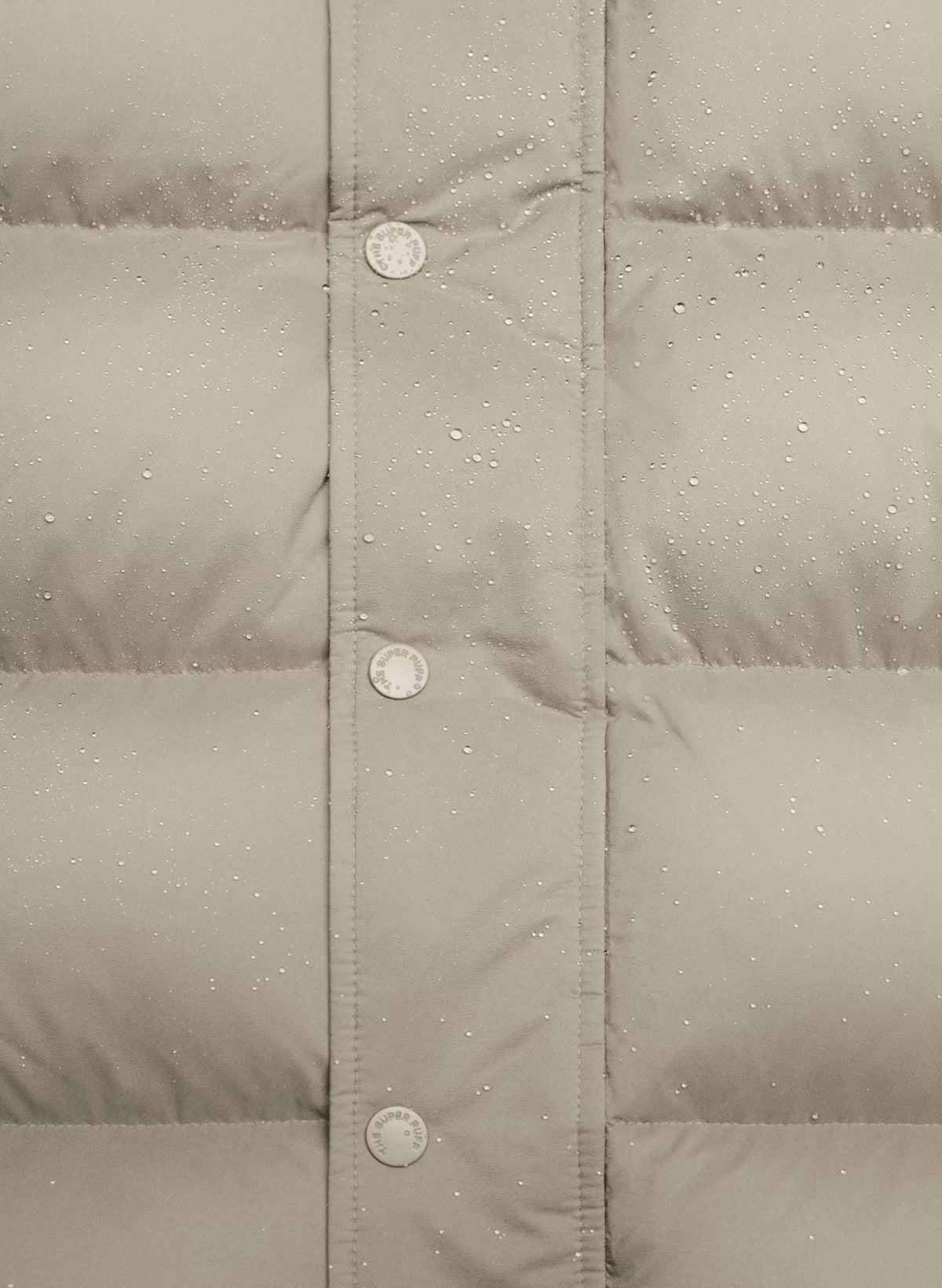 Long Down Puffer Jacket - Blue