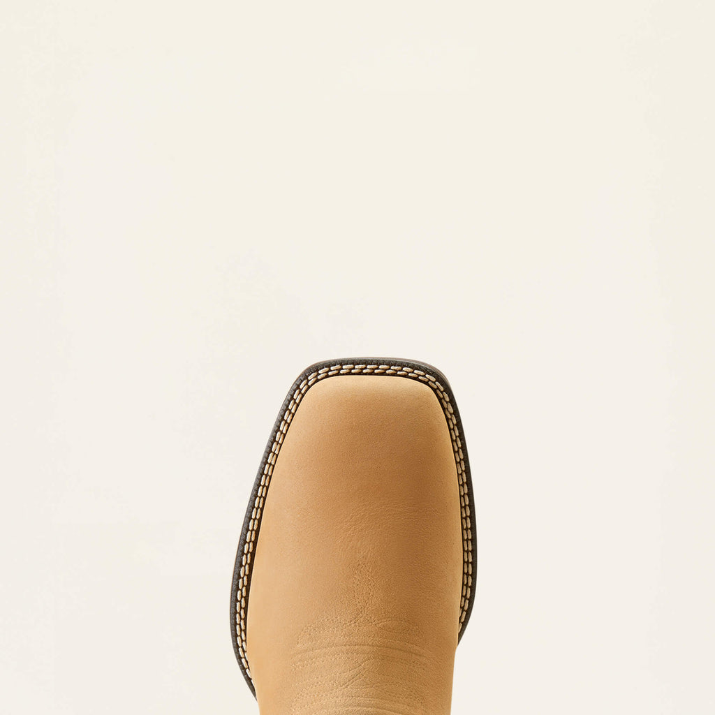 Men's Suede Wide Square Toe Chelsea Boots - Navy