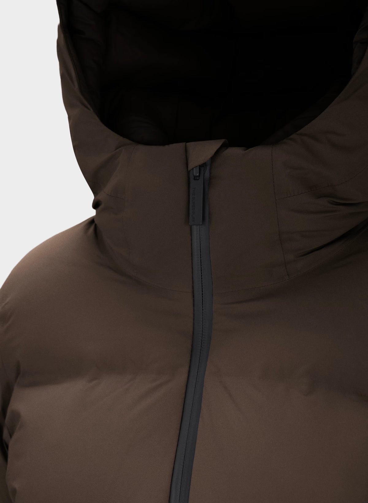 Waterproof Long Down Puffer Coat - Gray