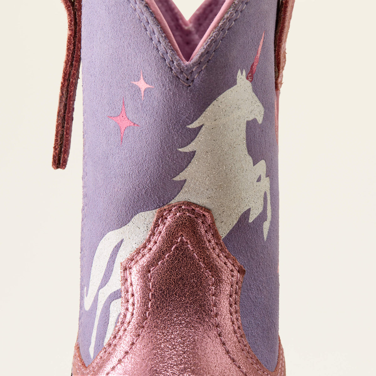 Kids' Sparkle Unicorn Western Boots - Pink