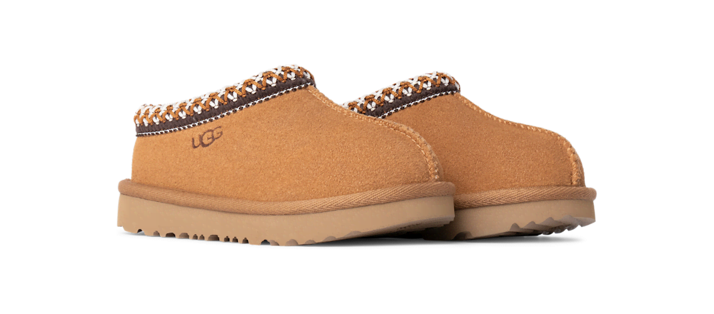 Toddler Suede Slip-On Slipper - Black