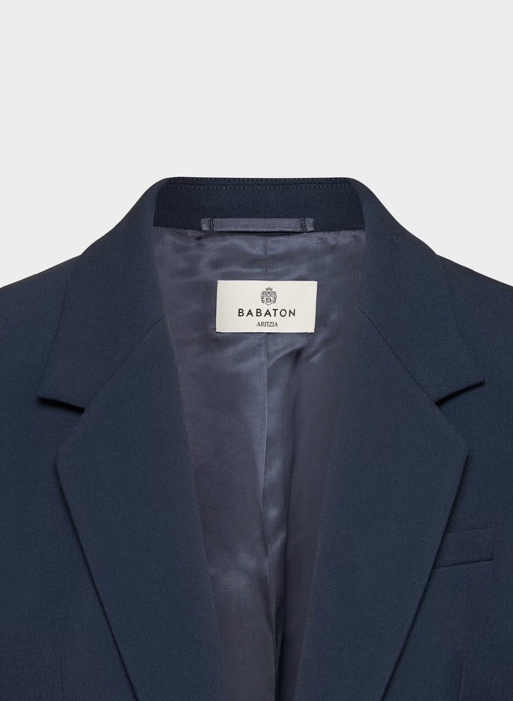 Single-Breasted Stretch Blazer - Check