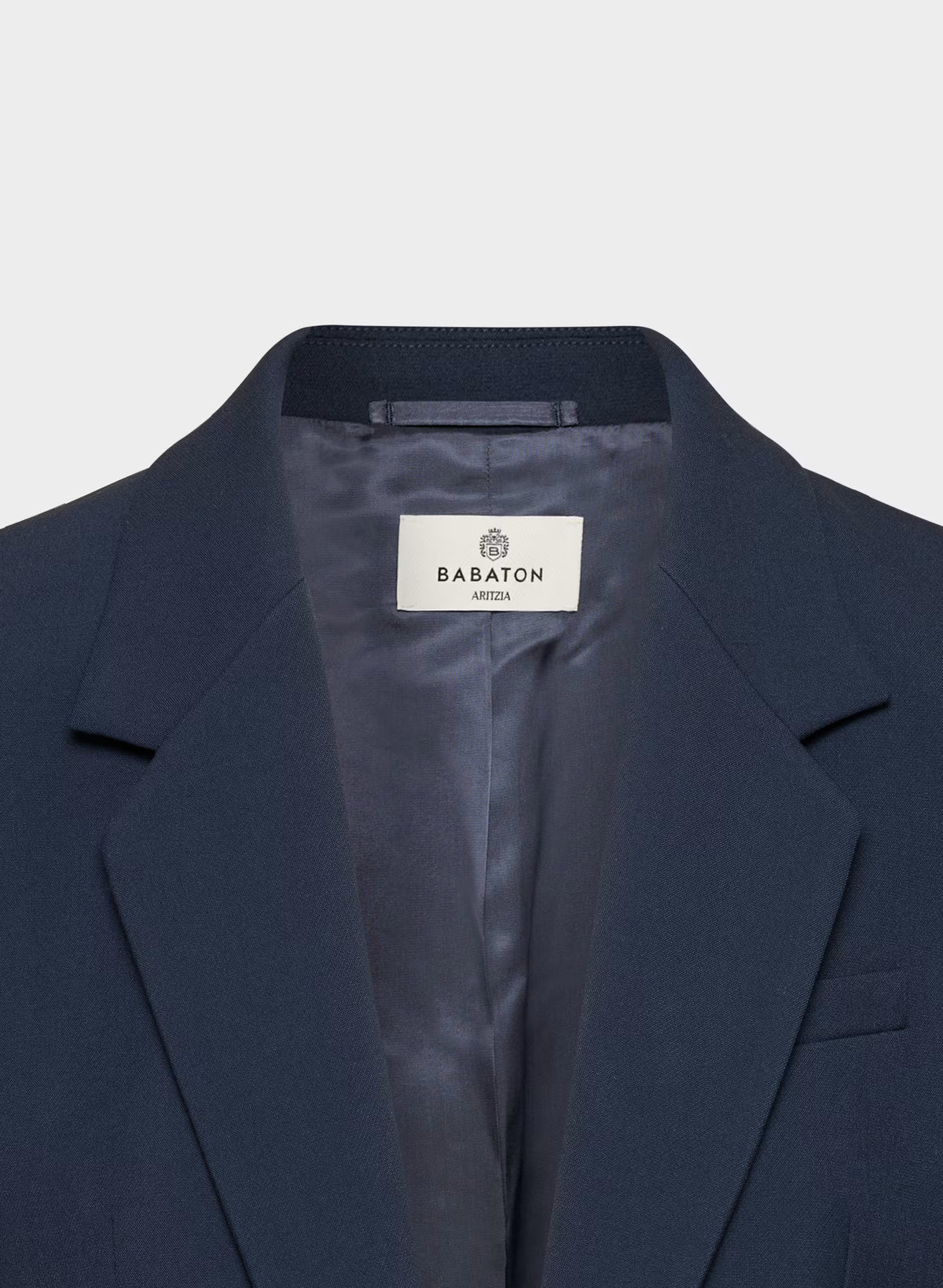 Single-Breasted Stretch Blazer - Check