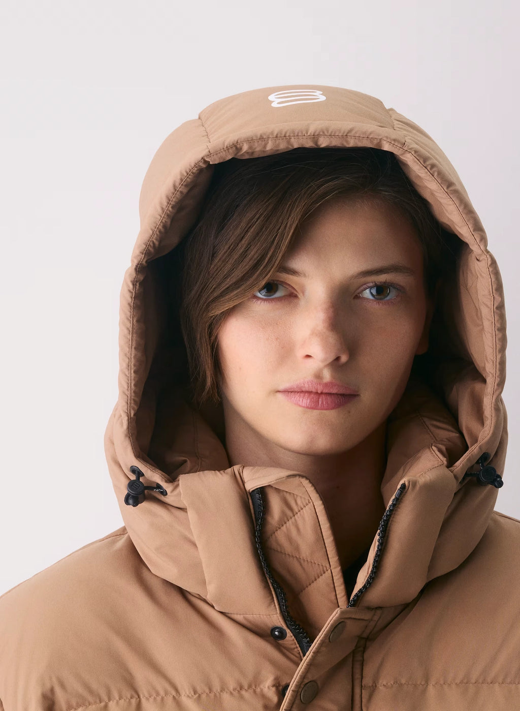Short Down Puffer Jacket - Blue