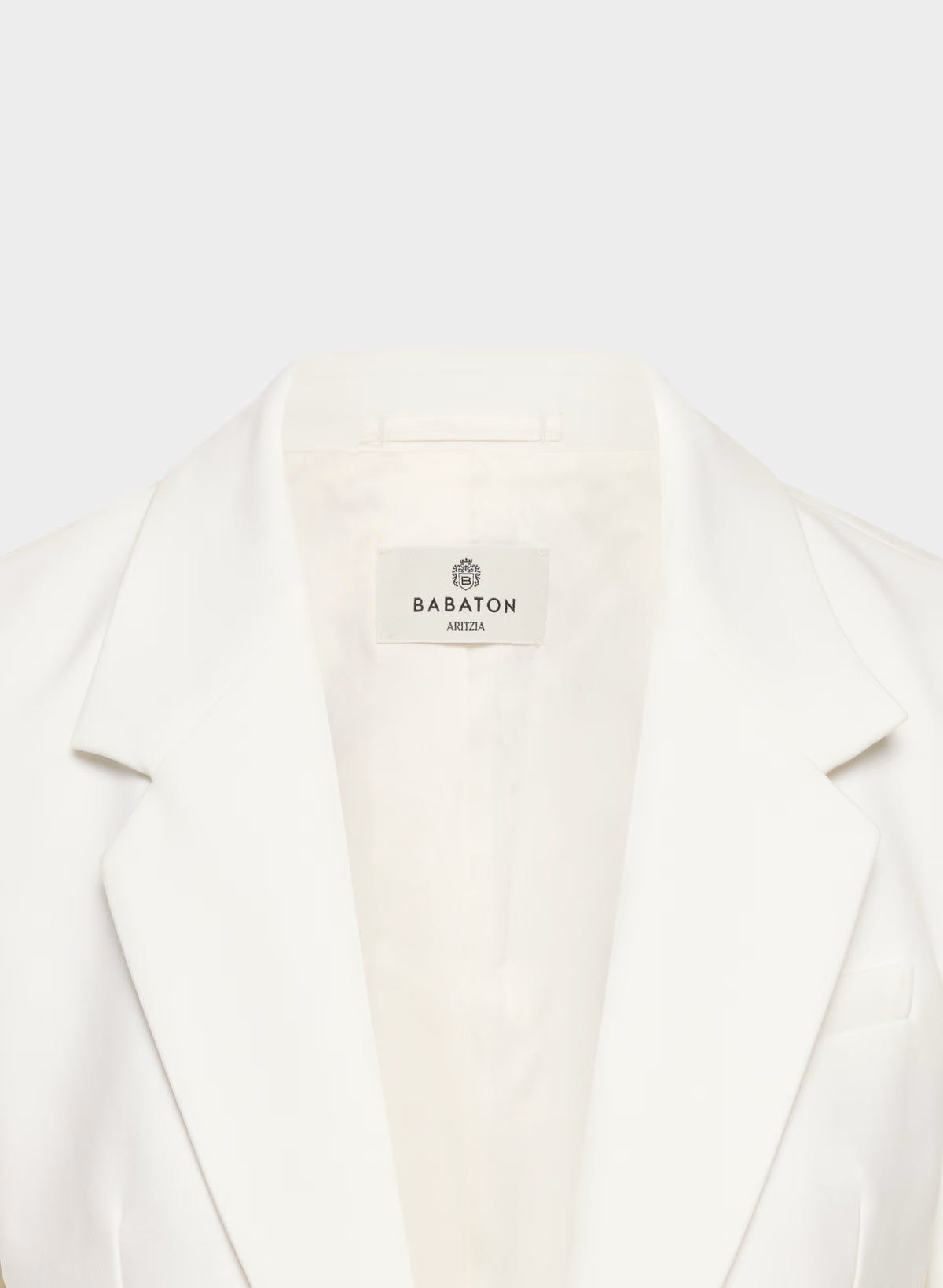 Single-Breasted Stretch Blazer - Check