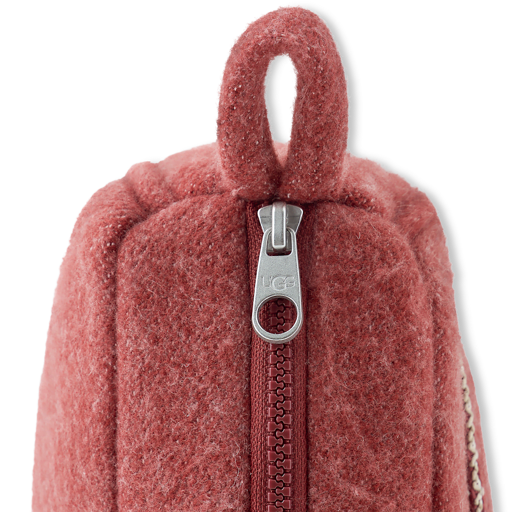 Faux Cashmere Travel Blanket Set - Coffee Berry