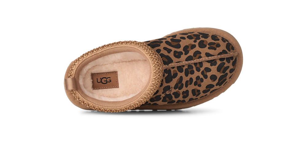 Kids' Animal Print Suede Platform Clogs