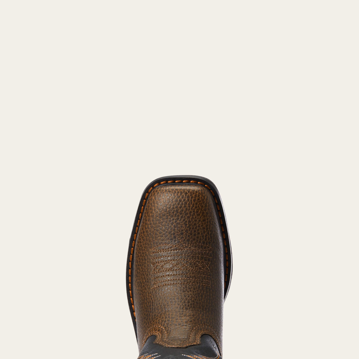 Kids' Ventilated Western Work Boots - Brown