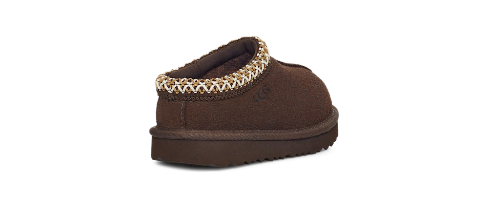 Toddler Suede Slip-On Slipper - Black