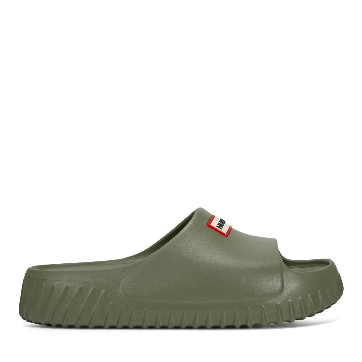 Men's Open-Toe Slide Sandals - Green